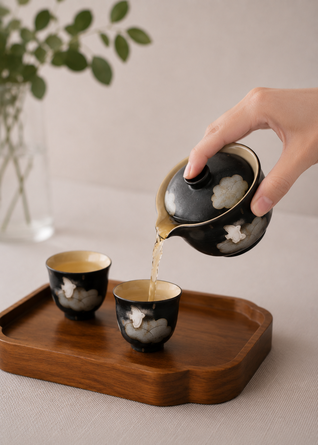 Bird & Cloud Gaiwan Brewing Vessel