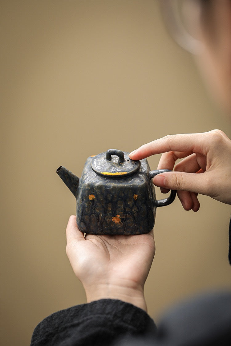 Vintage Handmade Kung Fu Teapot