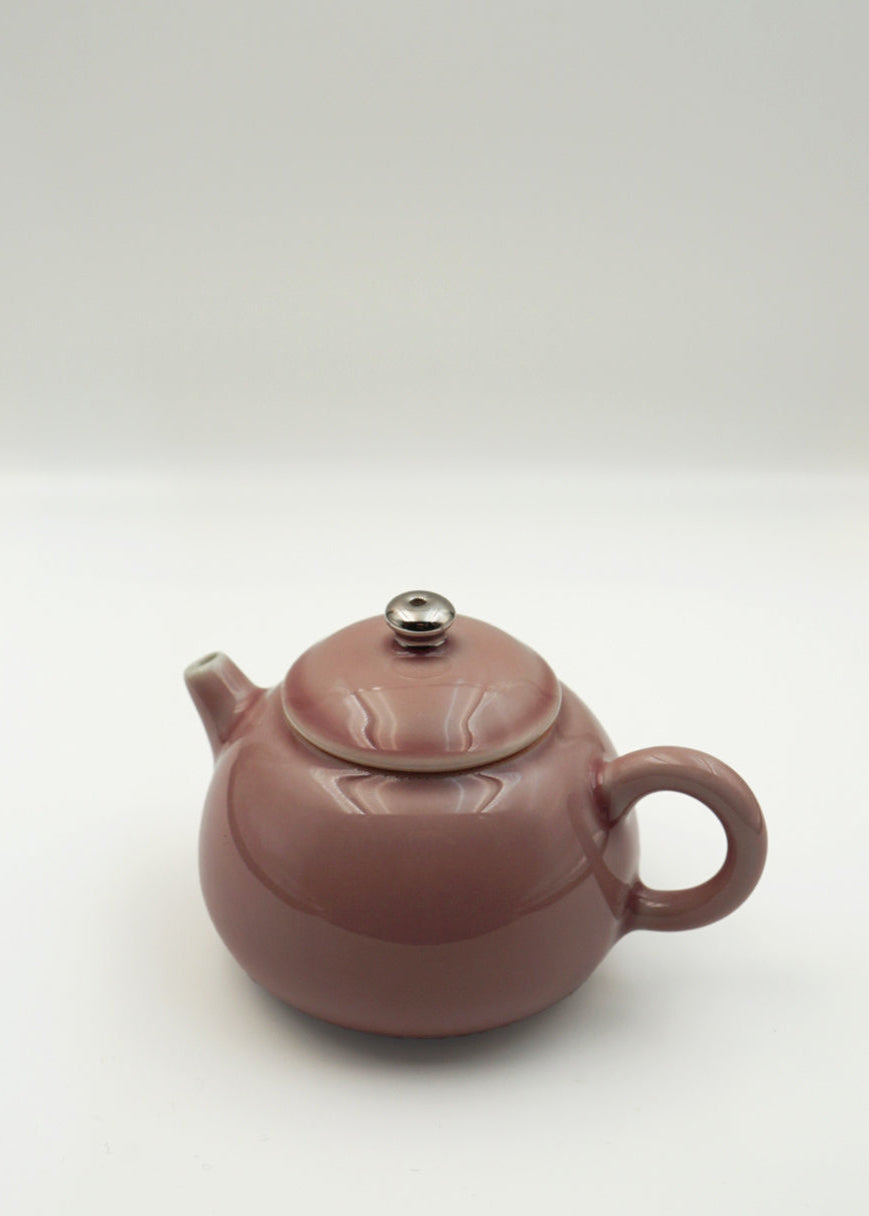 Snowy Plum Blossom Teapot